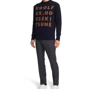 Maison Kitsune "KOOL FOX. HOUSE KITSUNE - Unisex 100% Wool Sweater